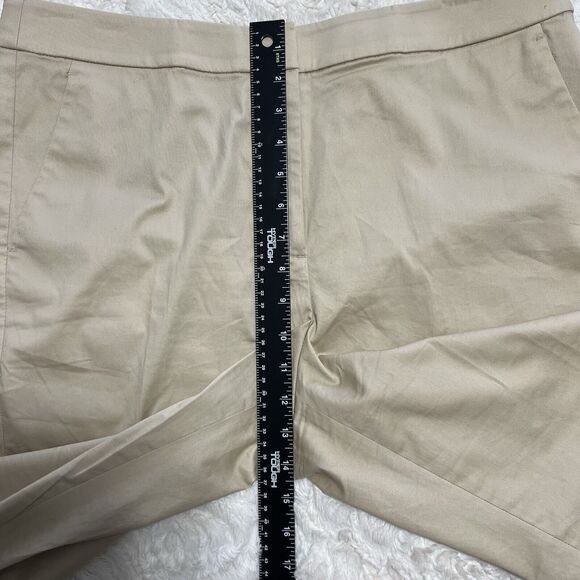 J. Crew Women's Tall Kate Straight-Leg Stretch Pant BP376 Beige Size 14T - Picture 14 of 16